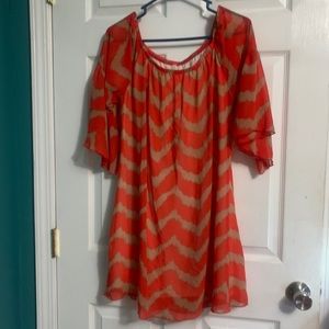 Bohemian style dress